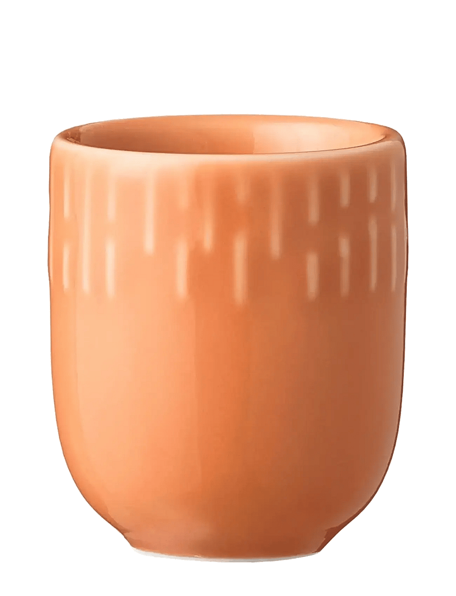 Aida - Confetti Apricot mini kop med relief Porcelæn 5 cl. - espressotassen - apricot - 1