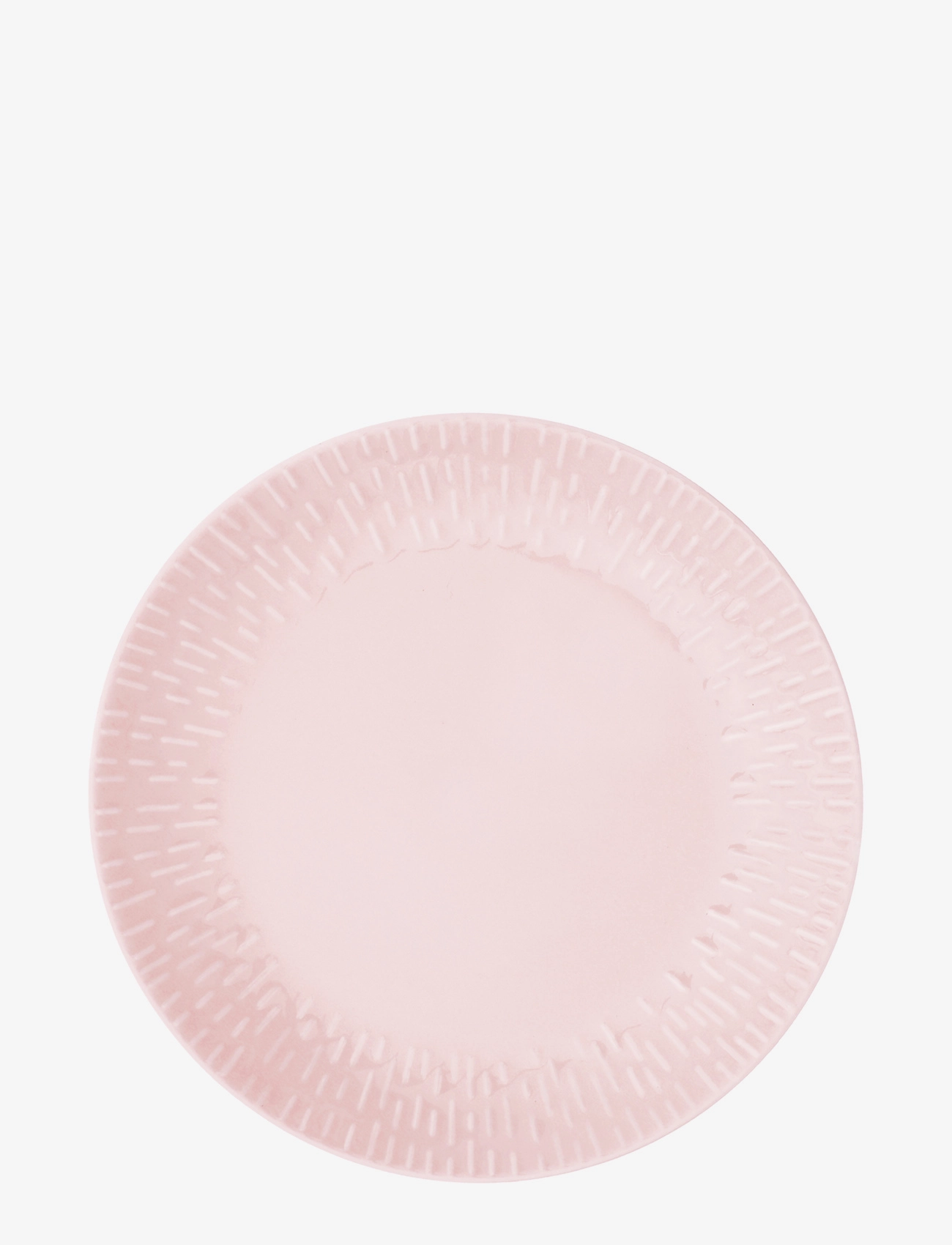 AIDA Confetti Lunch Plate W/Relief 1 Pcs . Giftbox Pink - Ø 25.3 CMx25.3 - Unisex