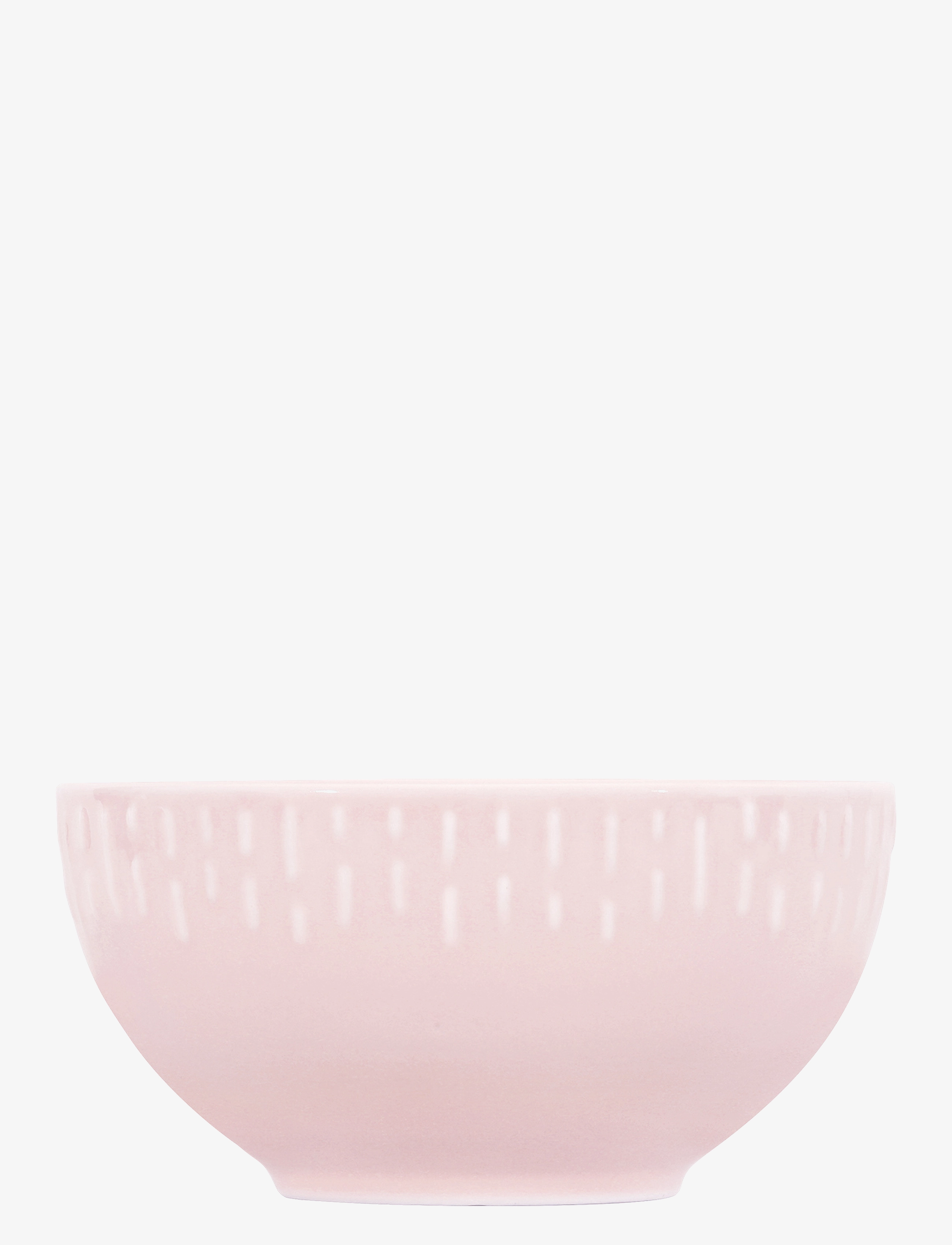 AIDA Confetti Candyfloss Skål M/Relief Porcelæn 14 Cm. Pink - Ø 14 CMx15.3 - Unisex