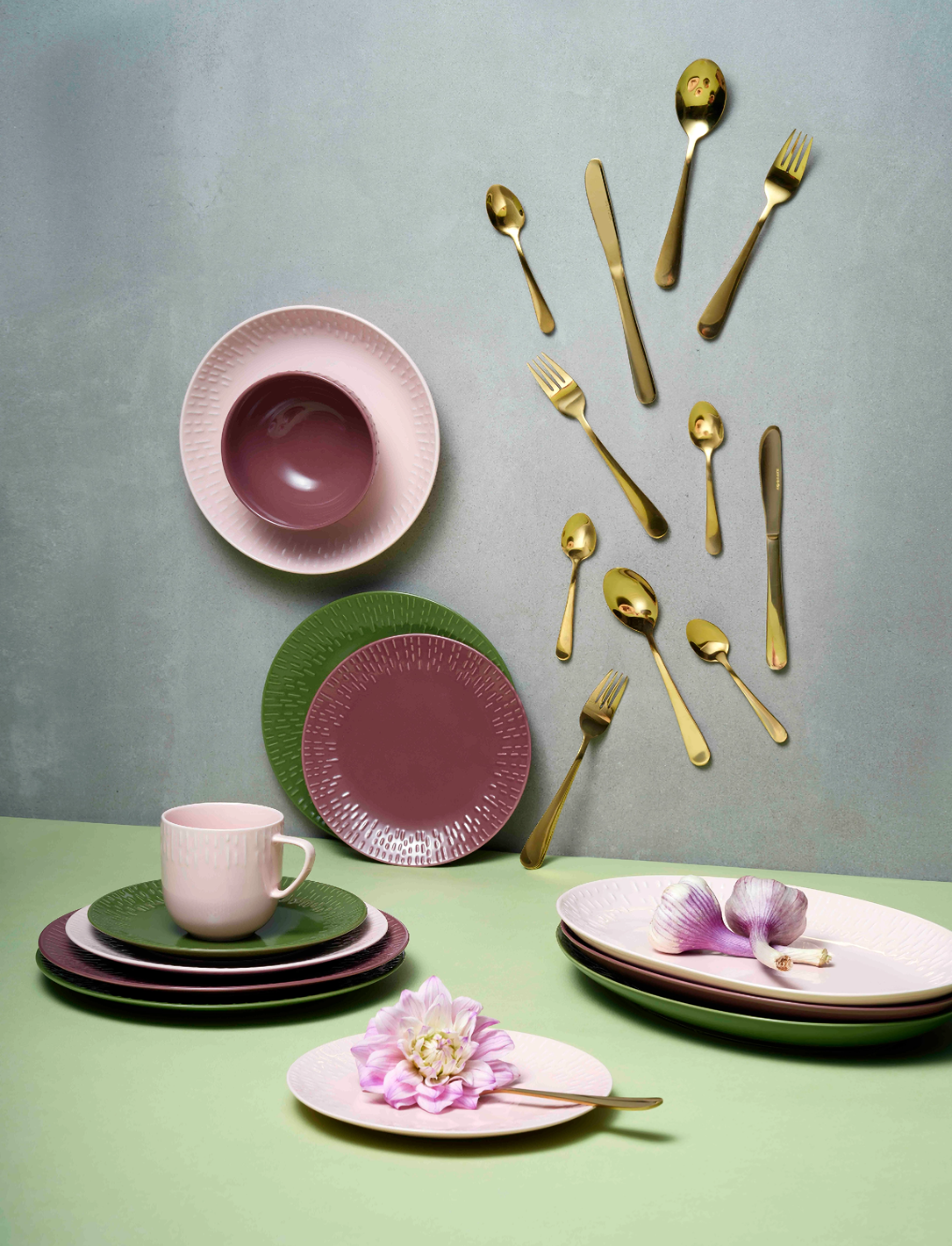 Aida - Confetti dessert plate w/relief 1 pcs giftbox - asietter - bordeaux - 0