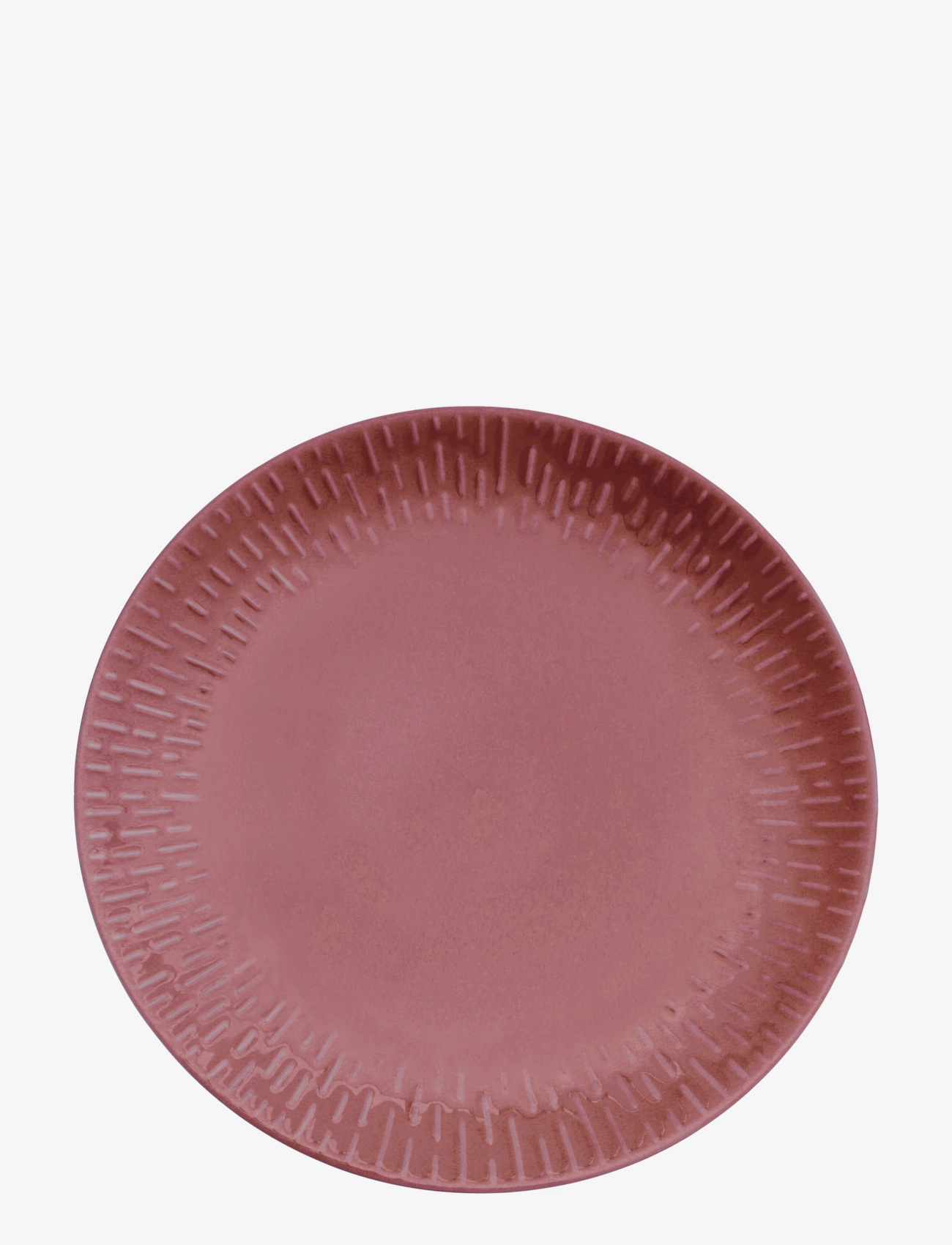 AIDA Confetti Dinner Plate W/Relief 1 Pcs Giftbox Burgundy - Ø 28.5 CMx28.5 - Unisex