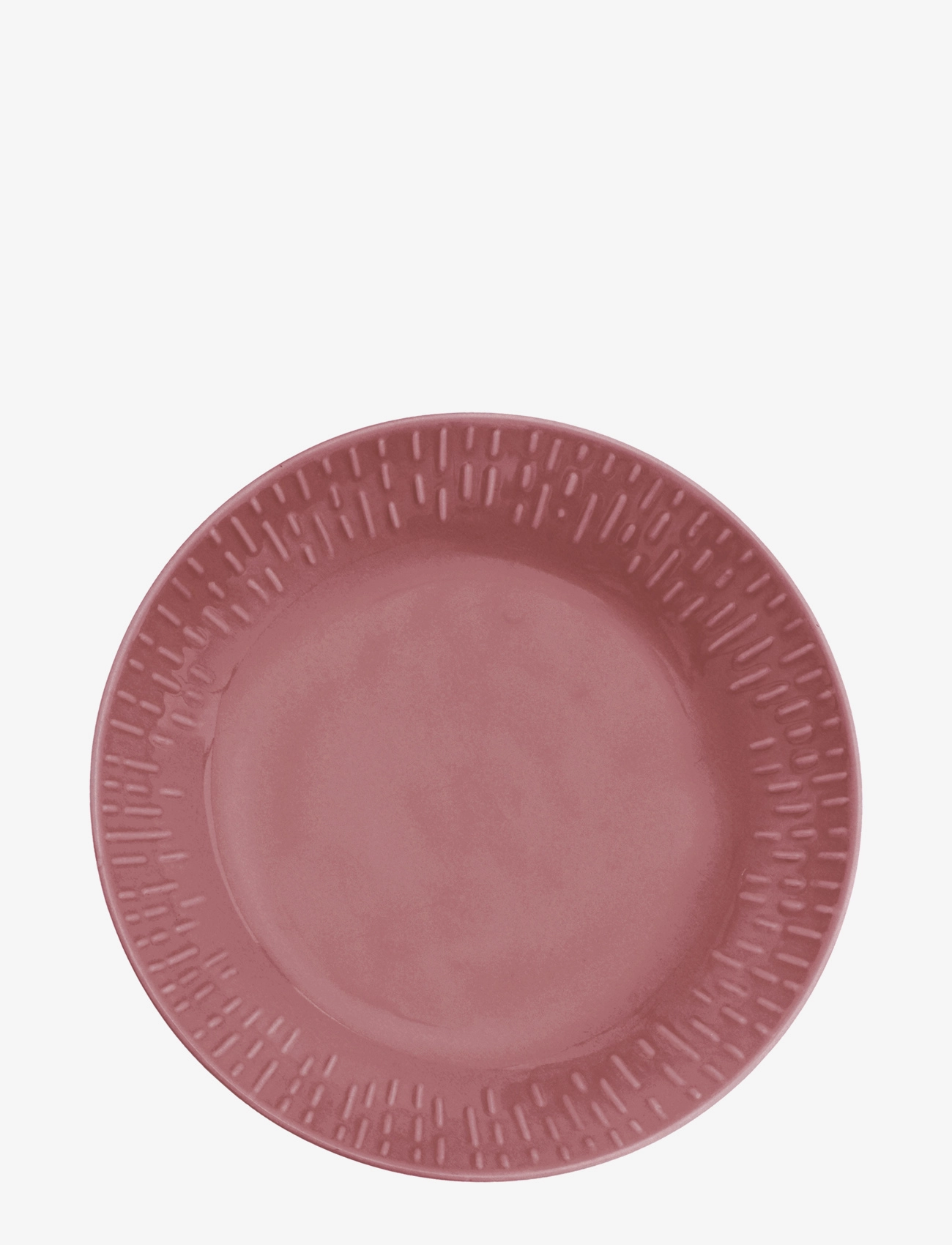 AIDA Confetti Pasta Plate W/Relief 1 Pcs Giftbox Burgundy - Ø 25.2 CMx25.2 - Unisex