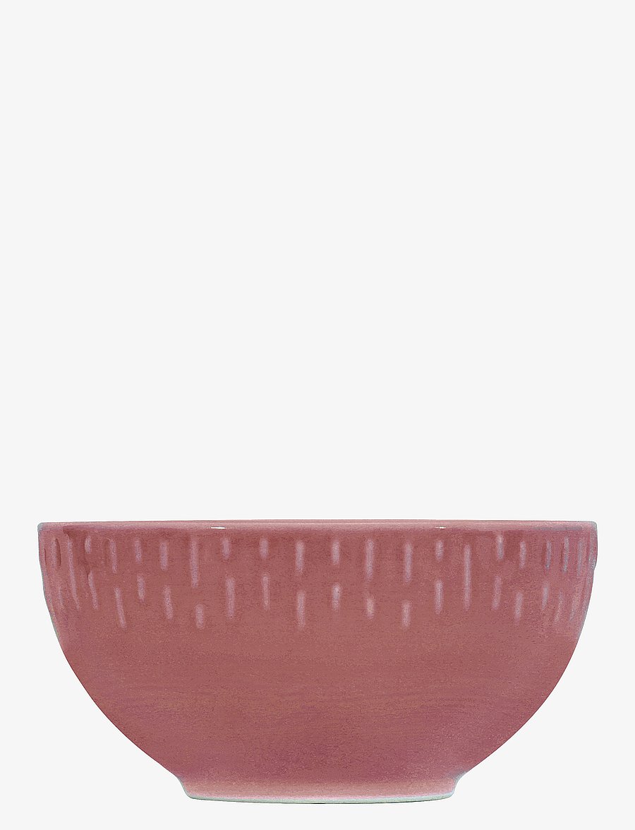 Aida - Confetti bowl w/relief 1 pcs giftbox - müslischalen - bordeaux - 1