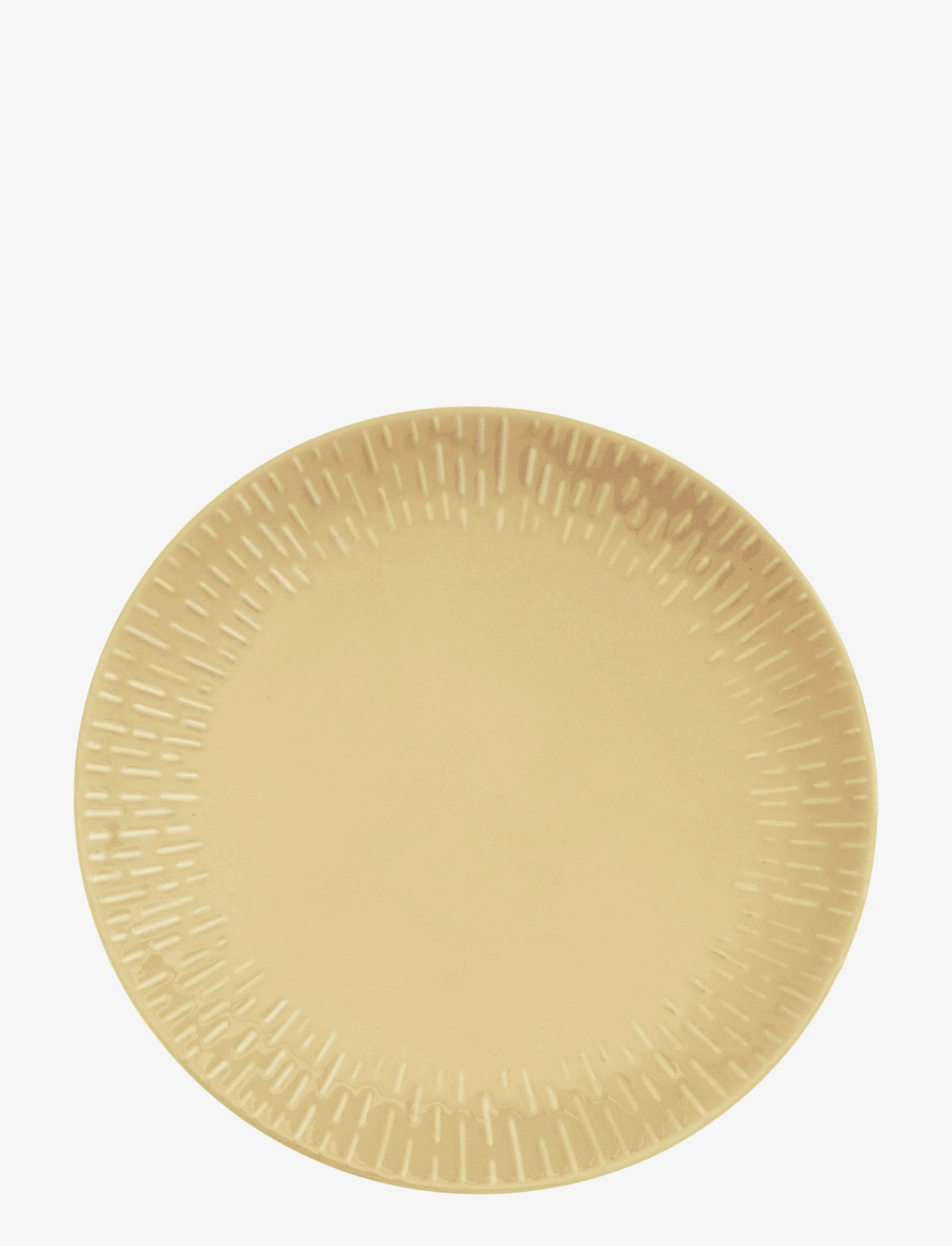 AIDA Confetti Dinner Plate W/Relief 1 Pcs Giftbox Gelb - Ø 28.5 CMx28.5 - Unisex