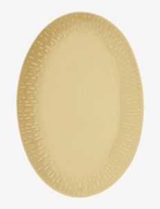 Confetti oval dish w/relief 1 pcs. giftbox, Aida