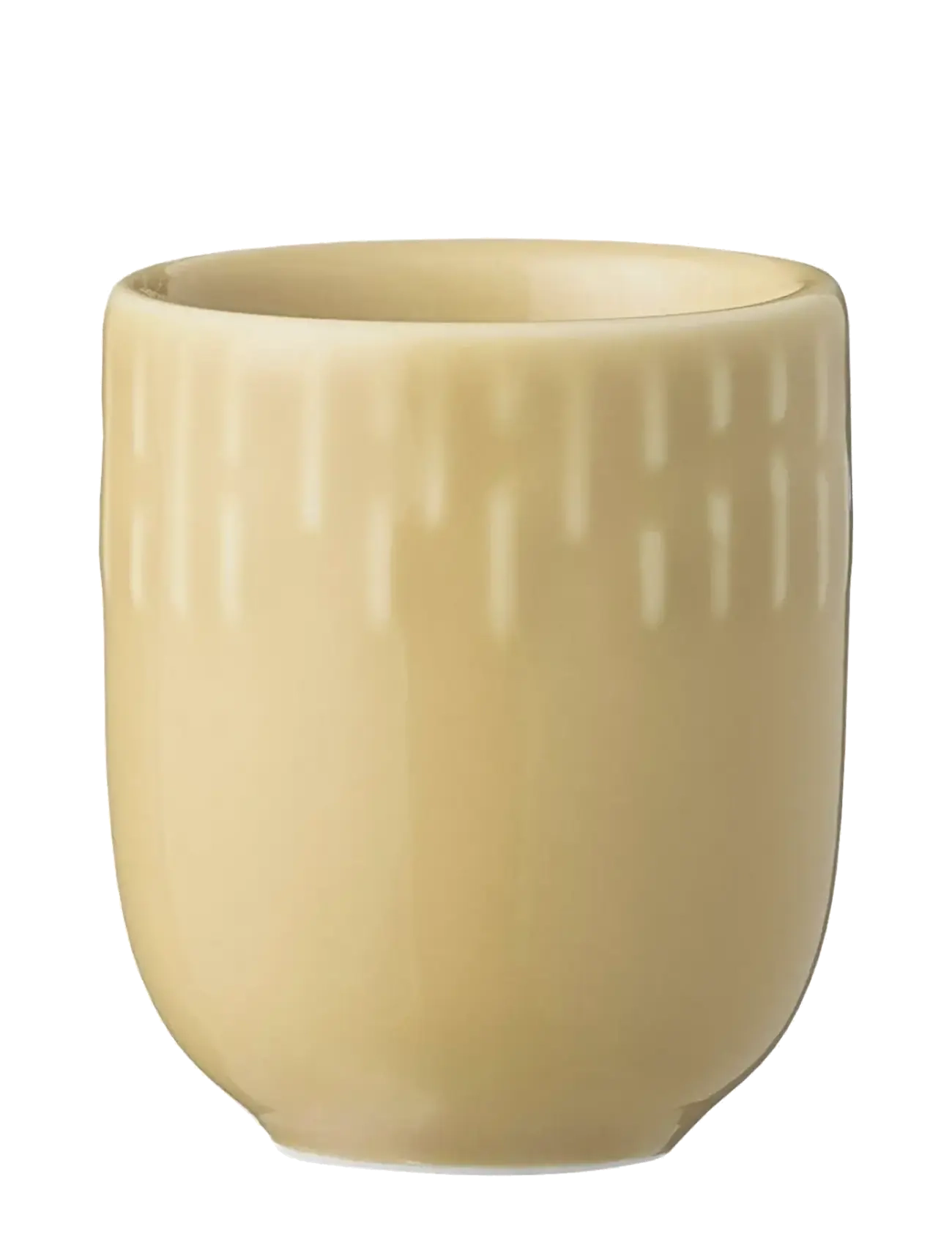 Aida Confetti Mustard mini kop med relief Porcelæn 5 cl. - App deal - MUSTARD / yellow