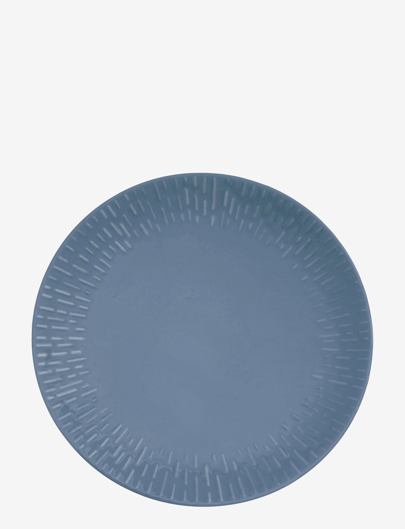 Aida - Confetti dinner plate w/relief 1 pcs giftbox - speiseteller - blueberry - 1