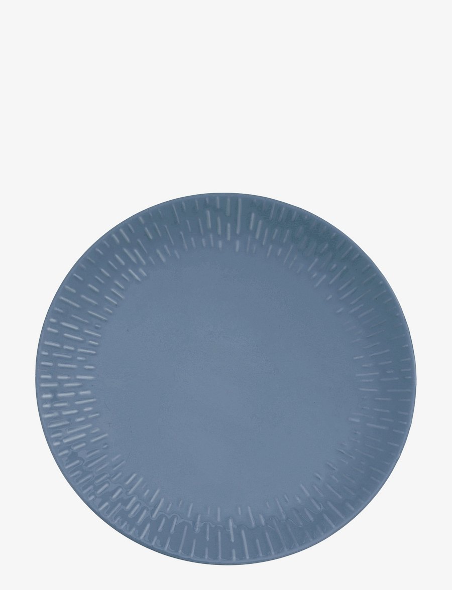 Aida - Confetti dinner plate w/relief 1 pcs giftbox - speiseteller - blueberry - 1