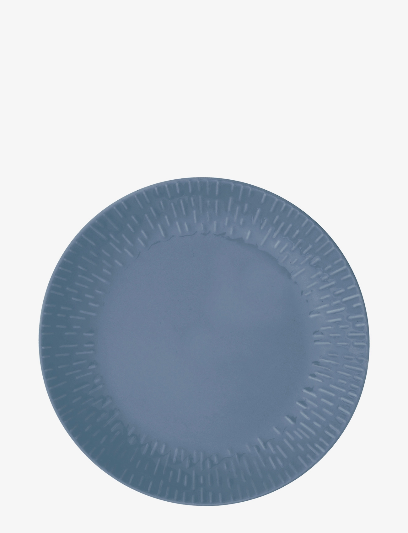 AIDA Confetti Lunch Plate W/Relief 1 Pcs . Giftbox Blau - Ø 25.3 CMx25.3 - Unisex