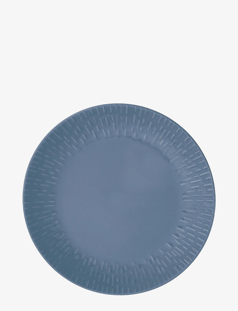 Aida - Confetti lunch plate w/relief 1 pcs . giftbox - frühstücksteller - blueberry - 1