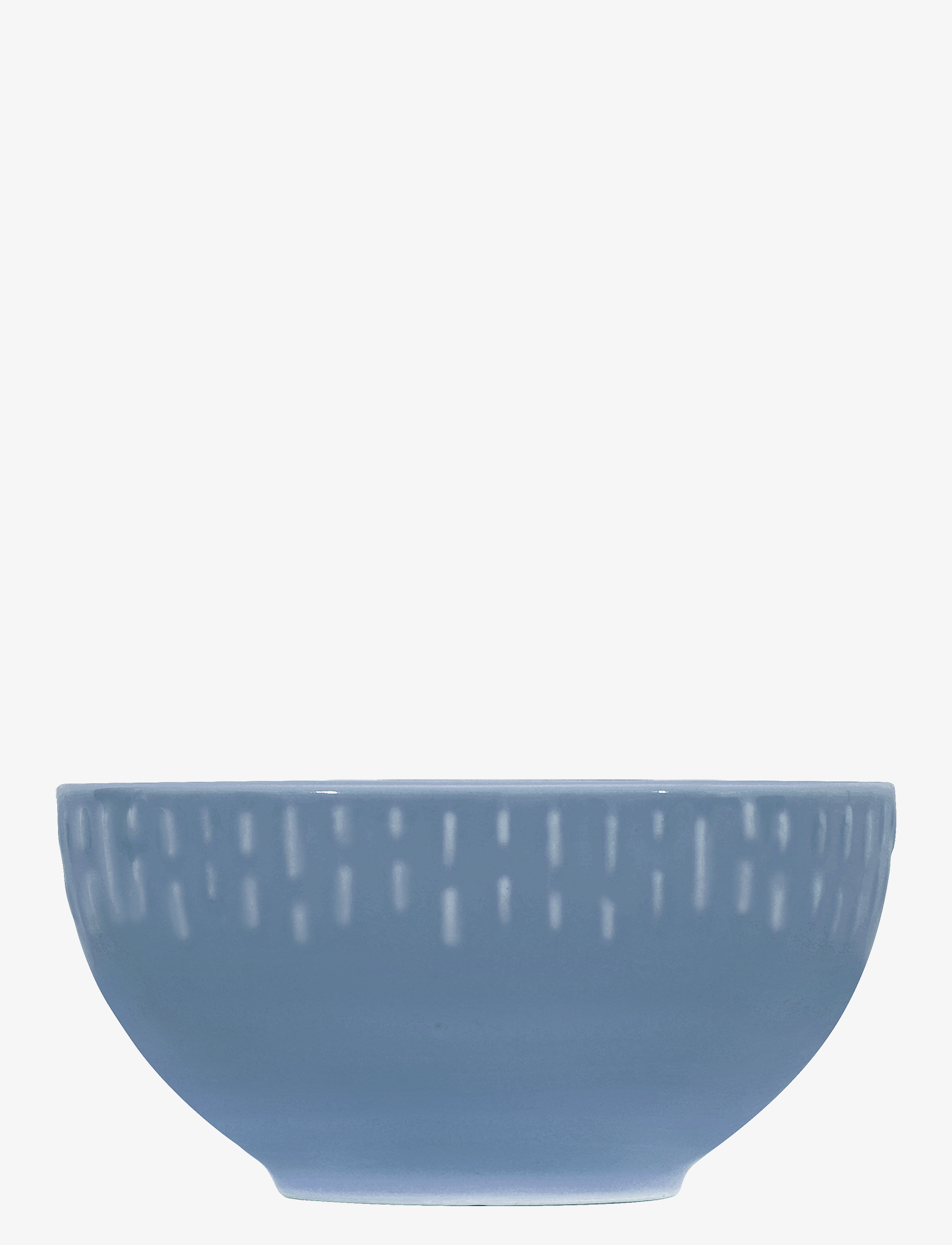 AIDA Confetti Blueberry Skål M/Relief Porcelæn 14 Cm. Blau - Ø 14 CMx15.3 - Unisex
