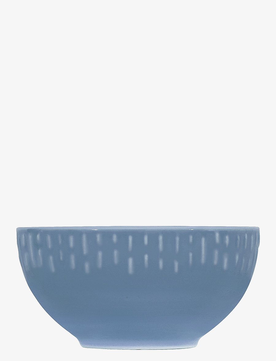 Aida - Confetti Blueberry skål m/relief porcelæn 14 cm. - müslischalen - blueberry - 1