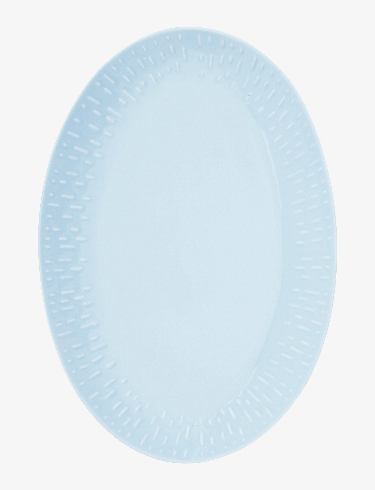 Aida - Confetti Oval Dish W/Relief