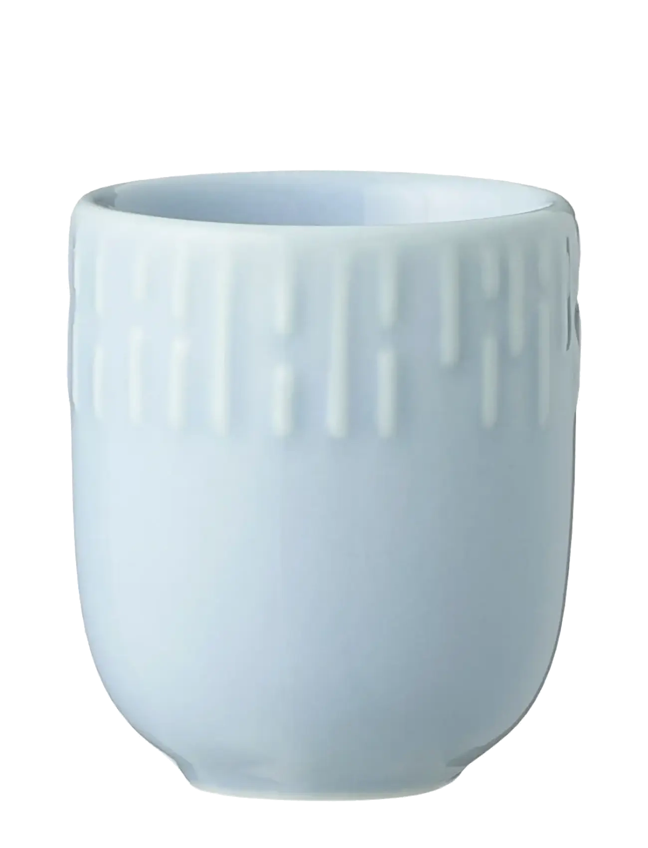 Aida Confetti Aqua mini kop med relief Porcelæn 5 cl. - Krus & Kopper - AQUA / blue