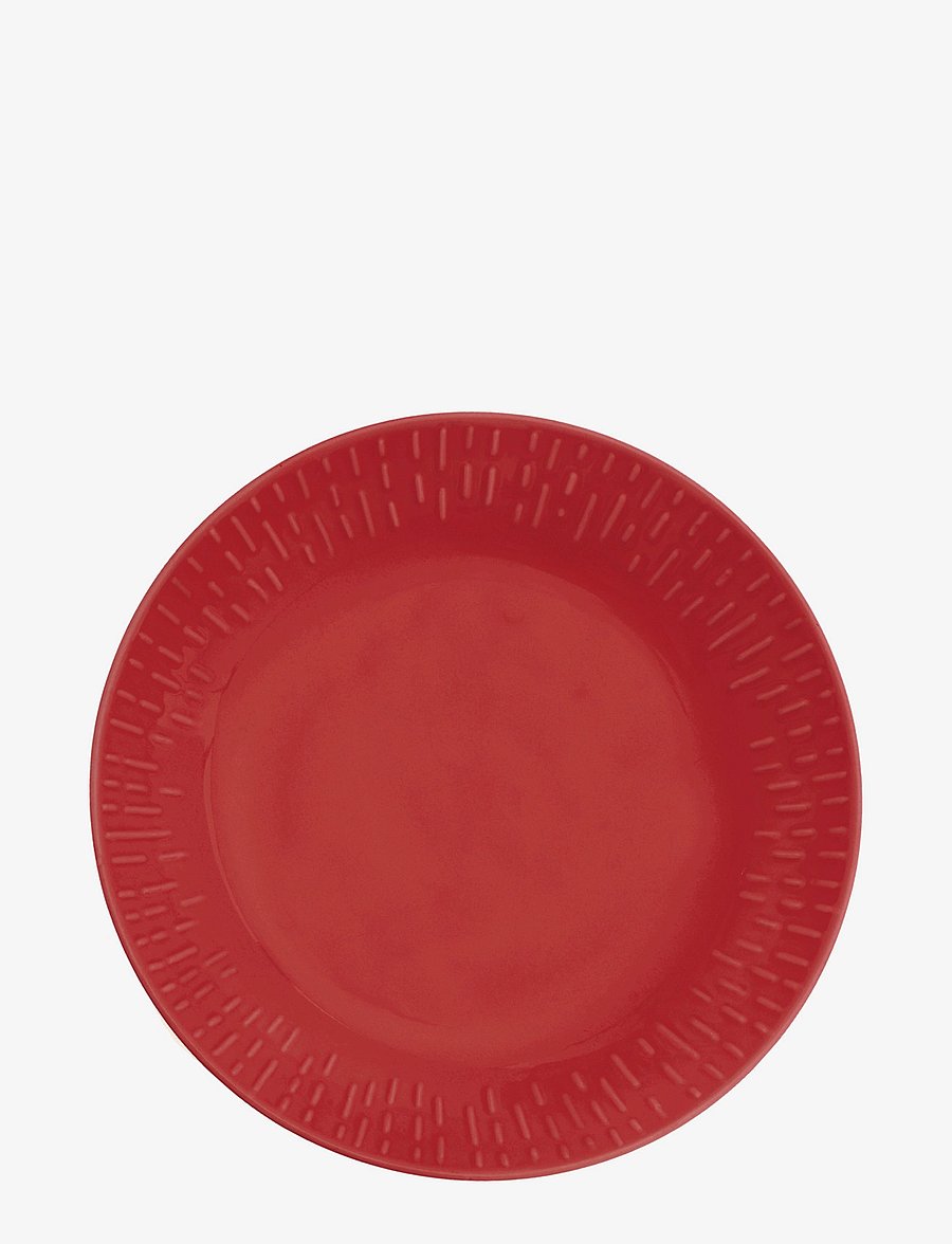 Aida - Confetti pasta plate w/relief 1 pcs giftbox - nudelteller - chili - 1