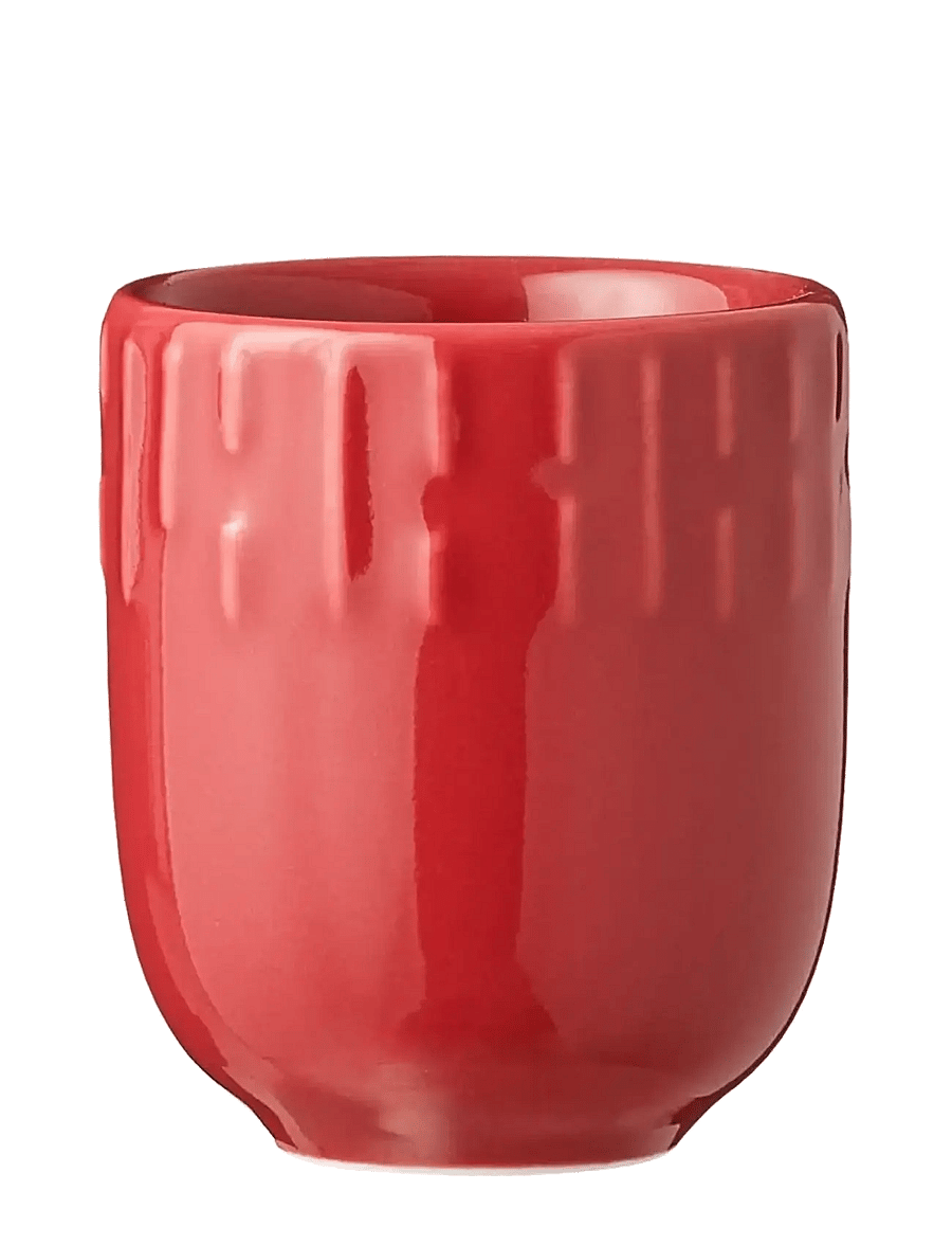 Aida - Confetti Chili mini kop med relief Porcelæn 5 cl. - espressotassen - chili - 1