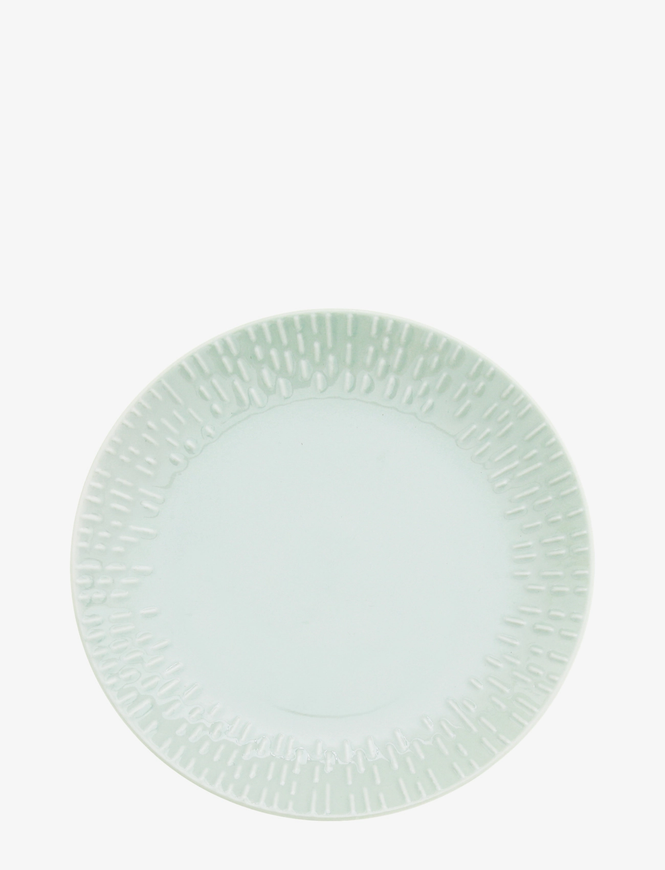AIDA Confetti Pistachio Dessert Tall. M/Relief Porcelæn 1 Stk 21 Cm. Grün - One Sizex21.8 - Unisex