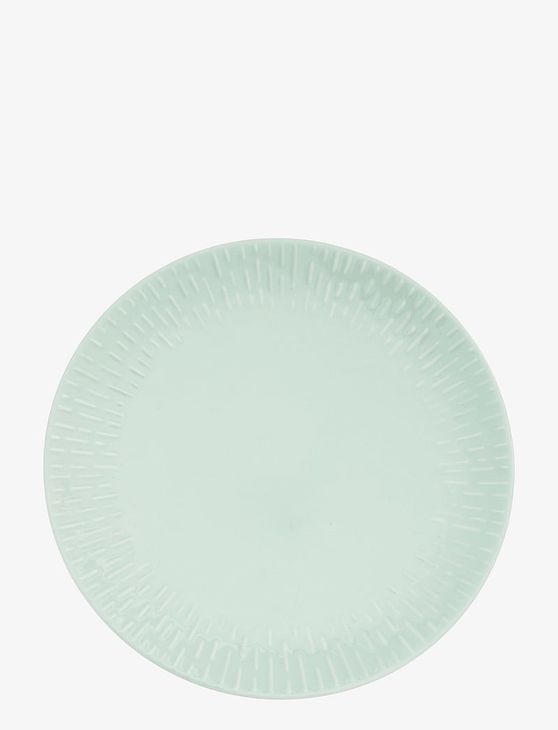 Aida - Confetti Pistachio middags tallerken m/relief porcelæn 1 stk 27,5 cm - speiseteller - pistachio - 1