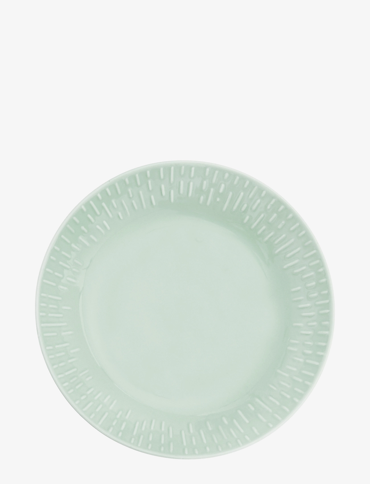 AIDA Confetti Pistachio Pasta Tall. M/Relief Porcelæn 1 Stk 23 Cm. Grün - One Sizex25.2 - Unisex