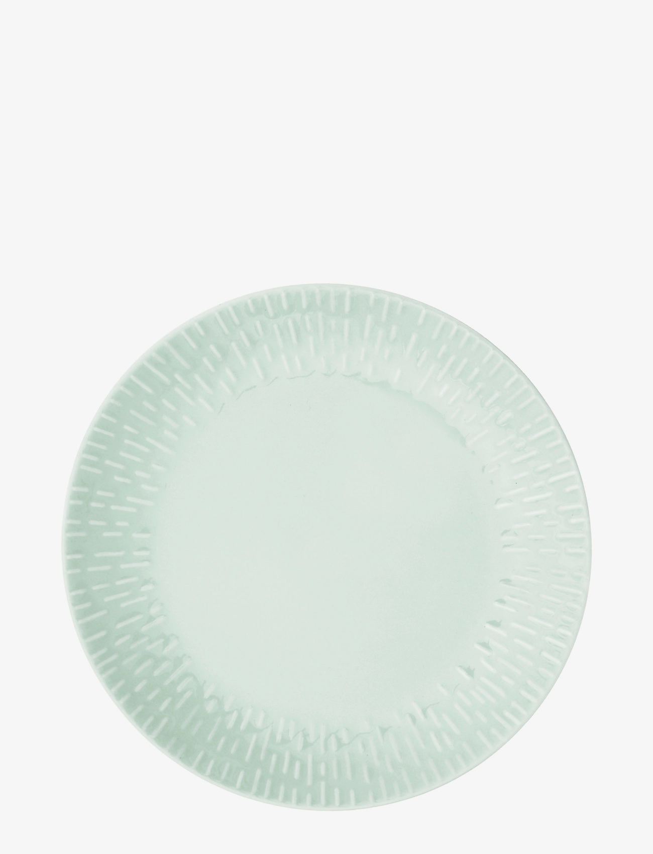 AIDA Confetti Lunch Plate W/Relief 1 Pcs . Giftbox Grün - Ø 25.3 CMx25.3 - Unisex