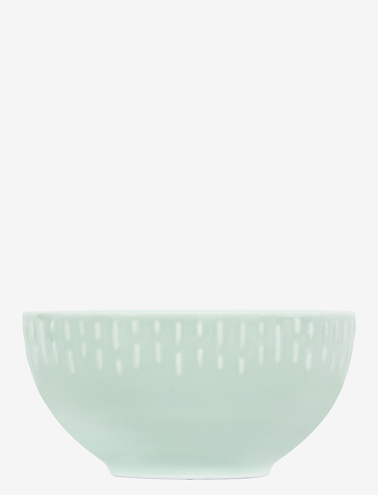 Aida - Confetti Pistachio skål m/relief porcelæn 14 cm. - køb efter pris - pistachio - 0