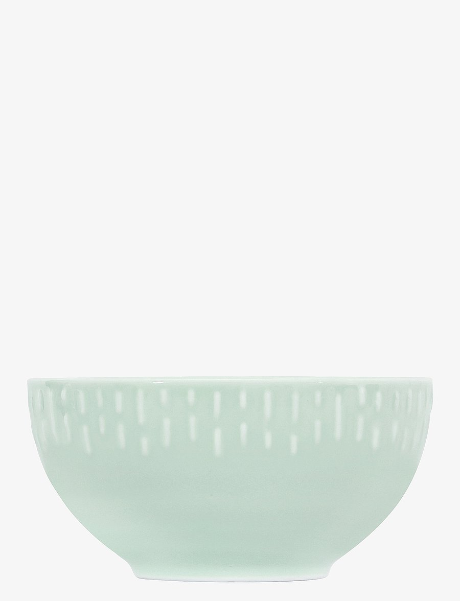 Aida - Confetti Pistachio skål m/relief porcelæn 14 cm. - müslischalen - pistachio - 1