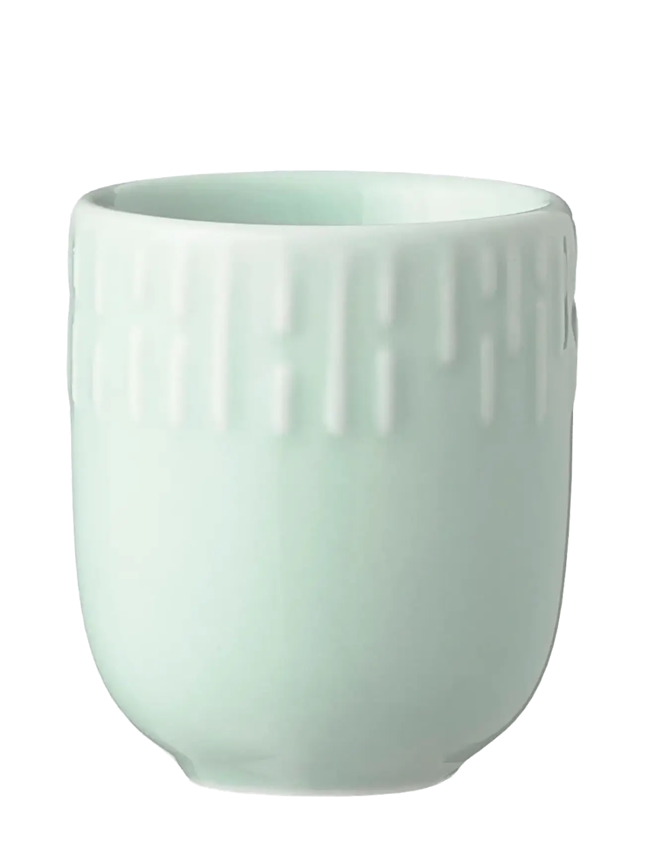 Aida Confetti Pistachio mini kop med relief Porcelæn 5 cl. - Cups & Mugs - PISTACHIO / green