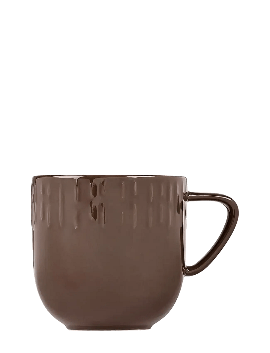 Aida - Confetti Chocolate krus m/relief porcelæn 1 STK. 35 CL. - kaffetassen - chocolate - 1