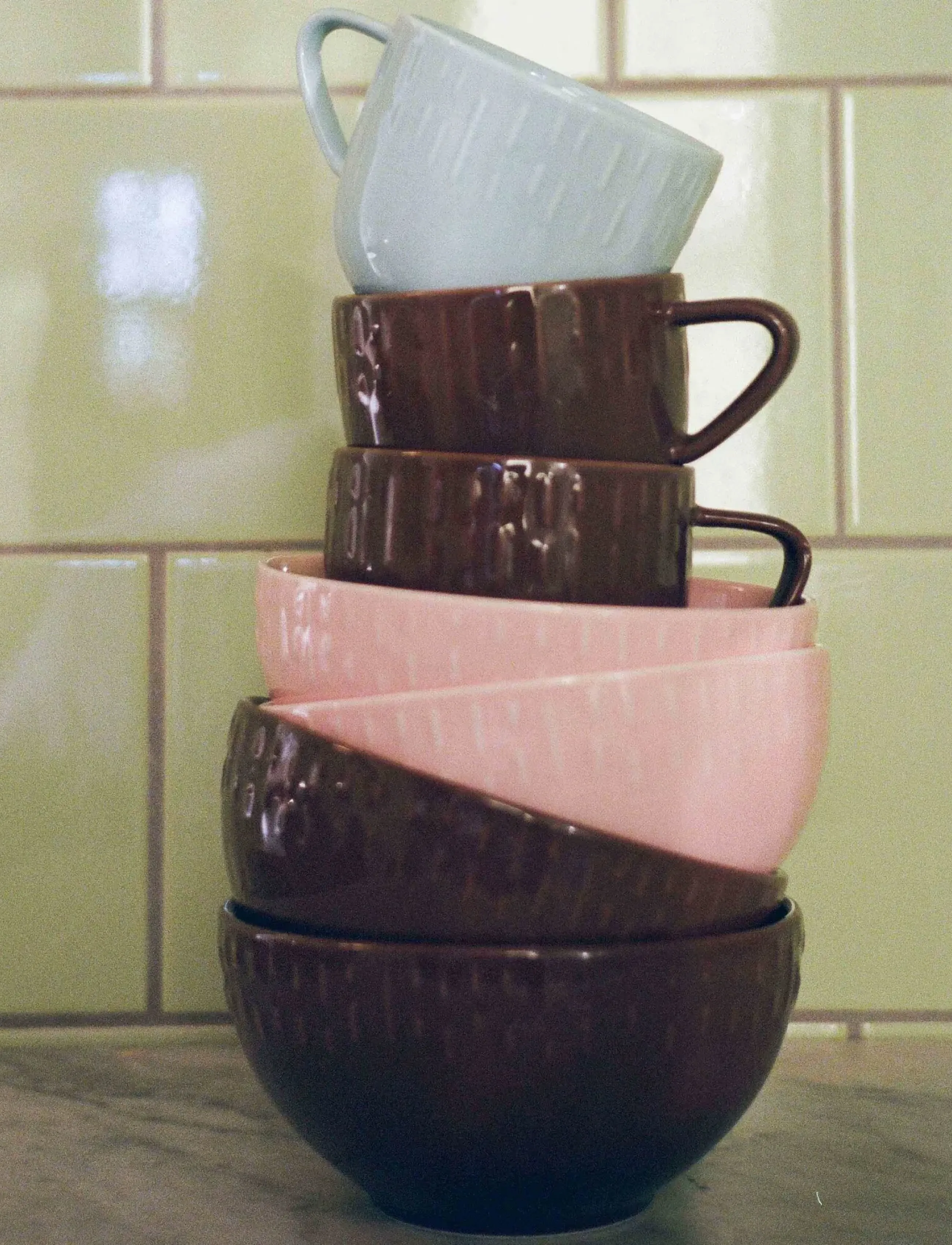 Aida - Confetti Chocolate skål m/relief porcelæn 1 stk 14 cm. - corbeille à fruits - stÅl - 2