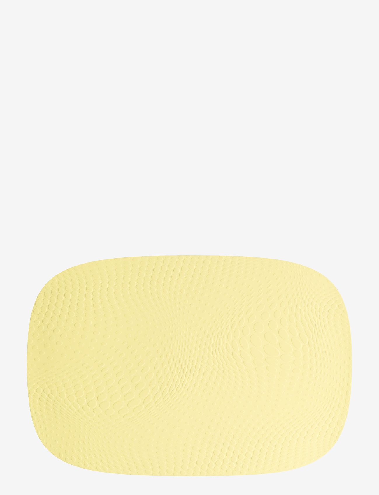 Aida - Karim Rashid Lemon dækkeserviet 95% genbrugslæder 1 stk 45,0x30,6 cm - bordstabletter - lemon - 0