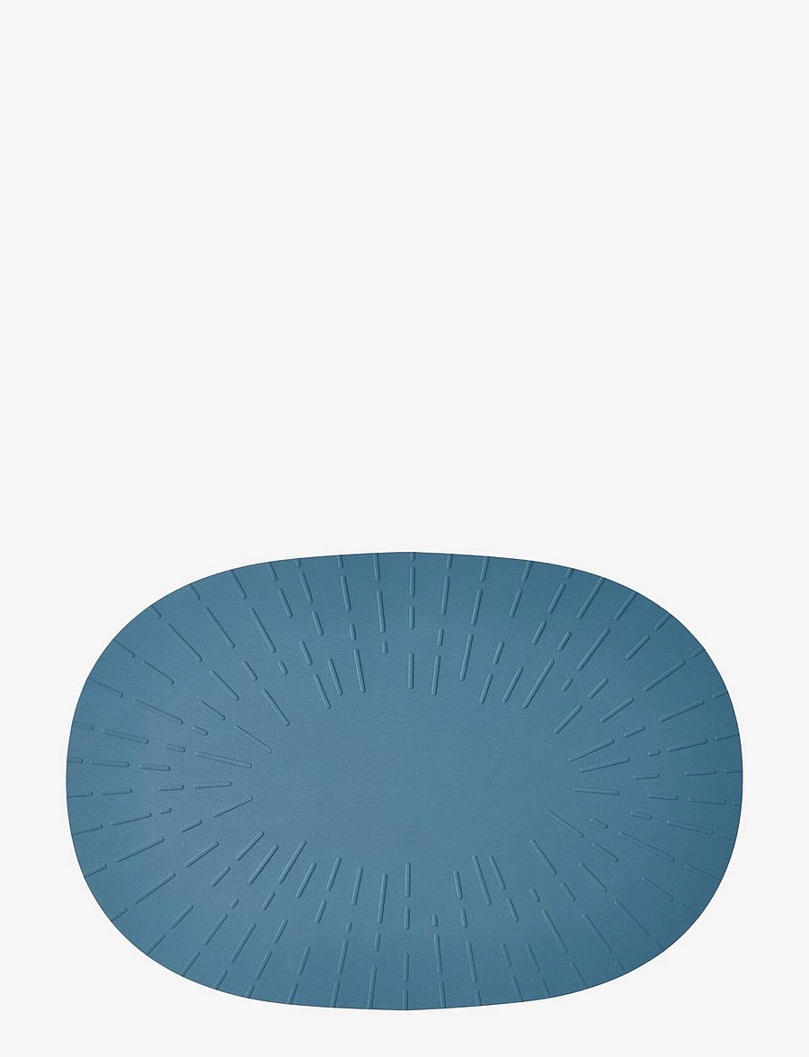 Aida - Confetti Blueberry placemat 95% recycled leather 1 piece 45.0x30.6 cm - platzdeckchen - blueberry - 1