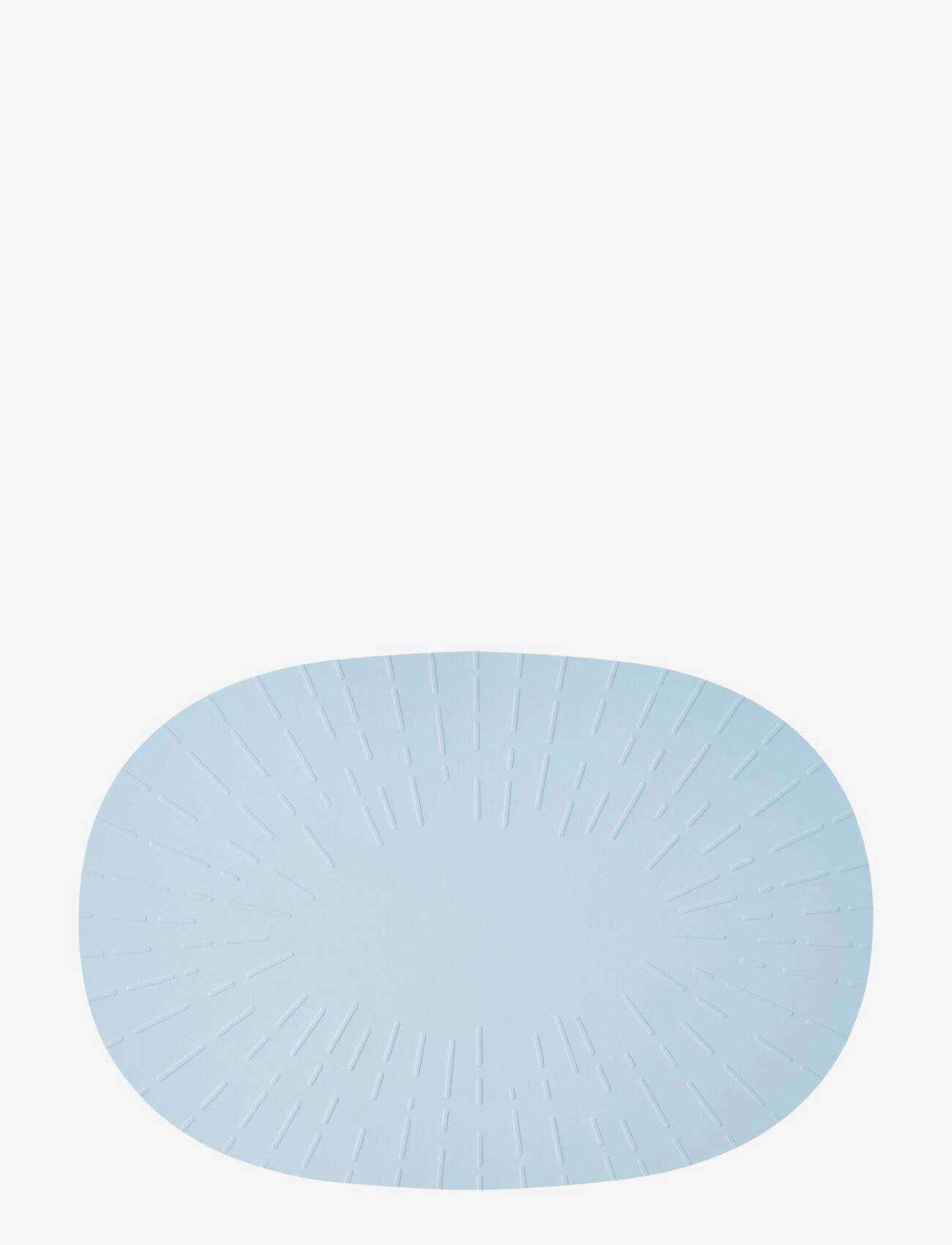 Aida Confetti Aqua Placemat 95% Recycled Leather 1 Piece 45.0X30.6 Cm, Dækkeserviet, Blå, Str: ONE SIZE