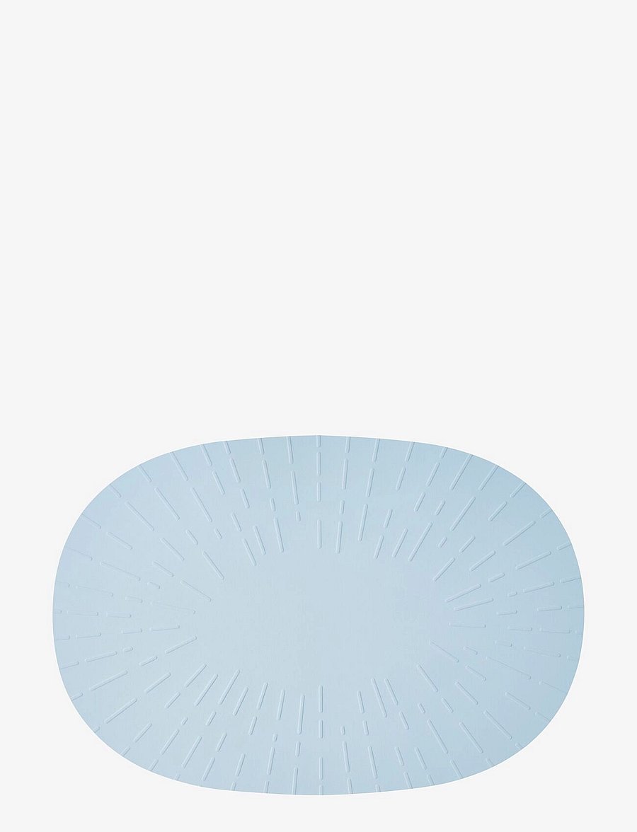 Aida - Confetti Aqua placemat 95% recycled leather 1 piece 45.0x30.6 cm - platzdeckchen - aqua - 1