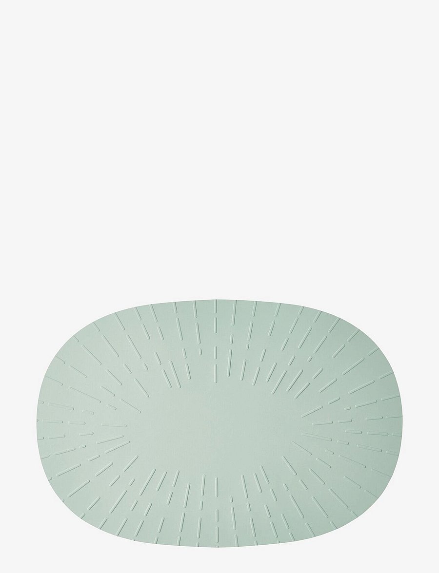 Aida - Confetti Pistachio placemat 95% recycled leather 1 pcs 45,0x30,6 cm - platzdeckchen - pistachio - 1