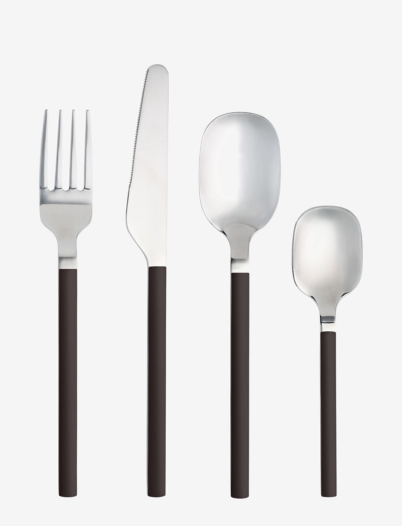 Aida - Confetti cutlery 16 pcs Pepper - bestecksets - pepper - 1
