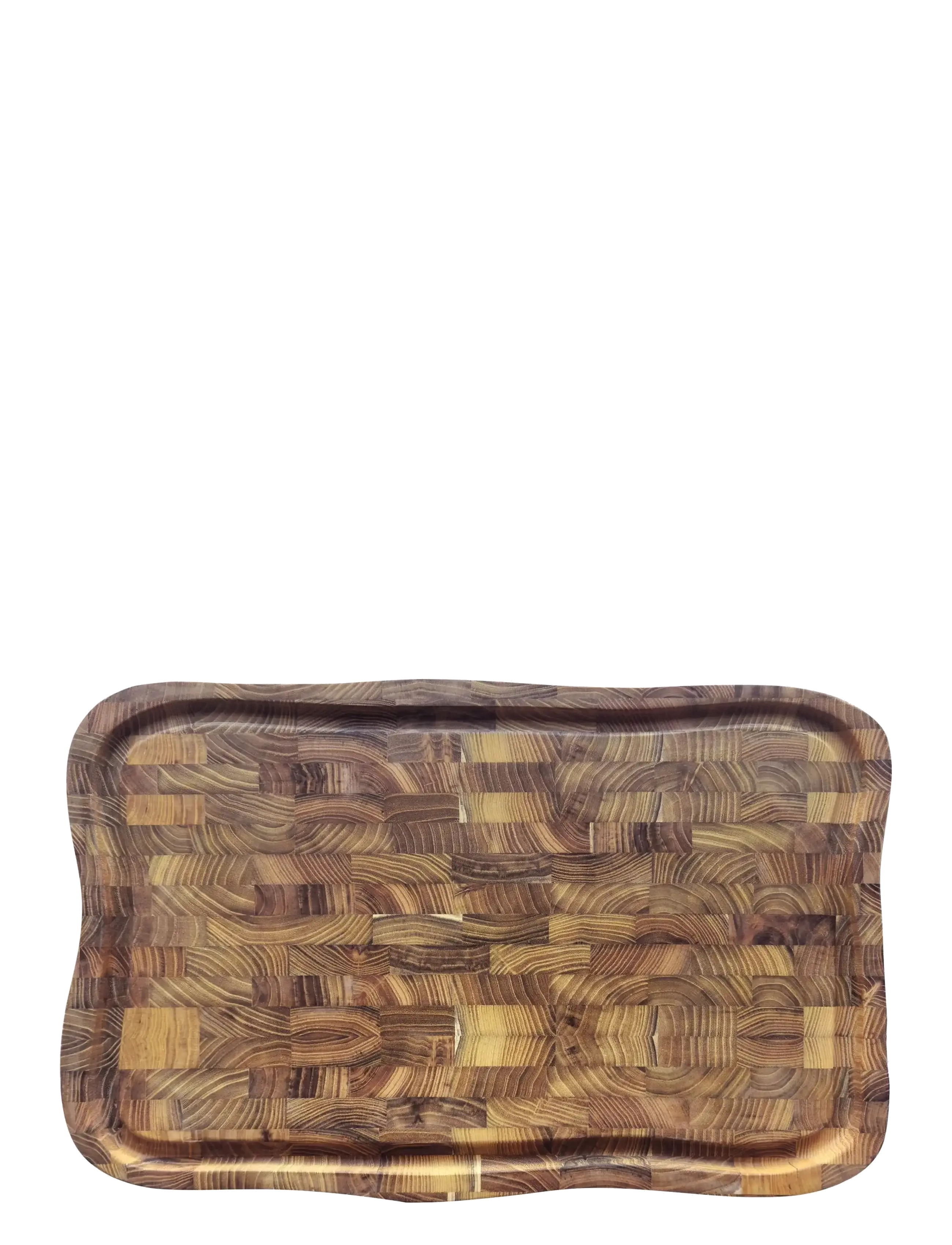 Aida RAW Teak - skærebræt 55X35x3cm m saftrille - Schneidebretter - NATURAL / brown