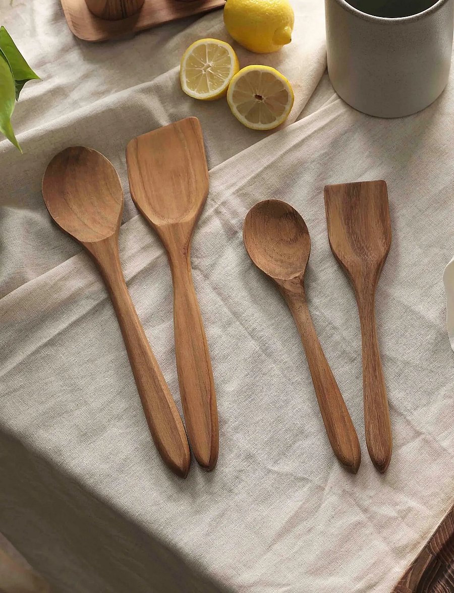 Aida - RAW Cooking Spoon - löffel & schöpflöffel - natural - 0