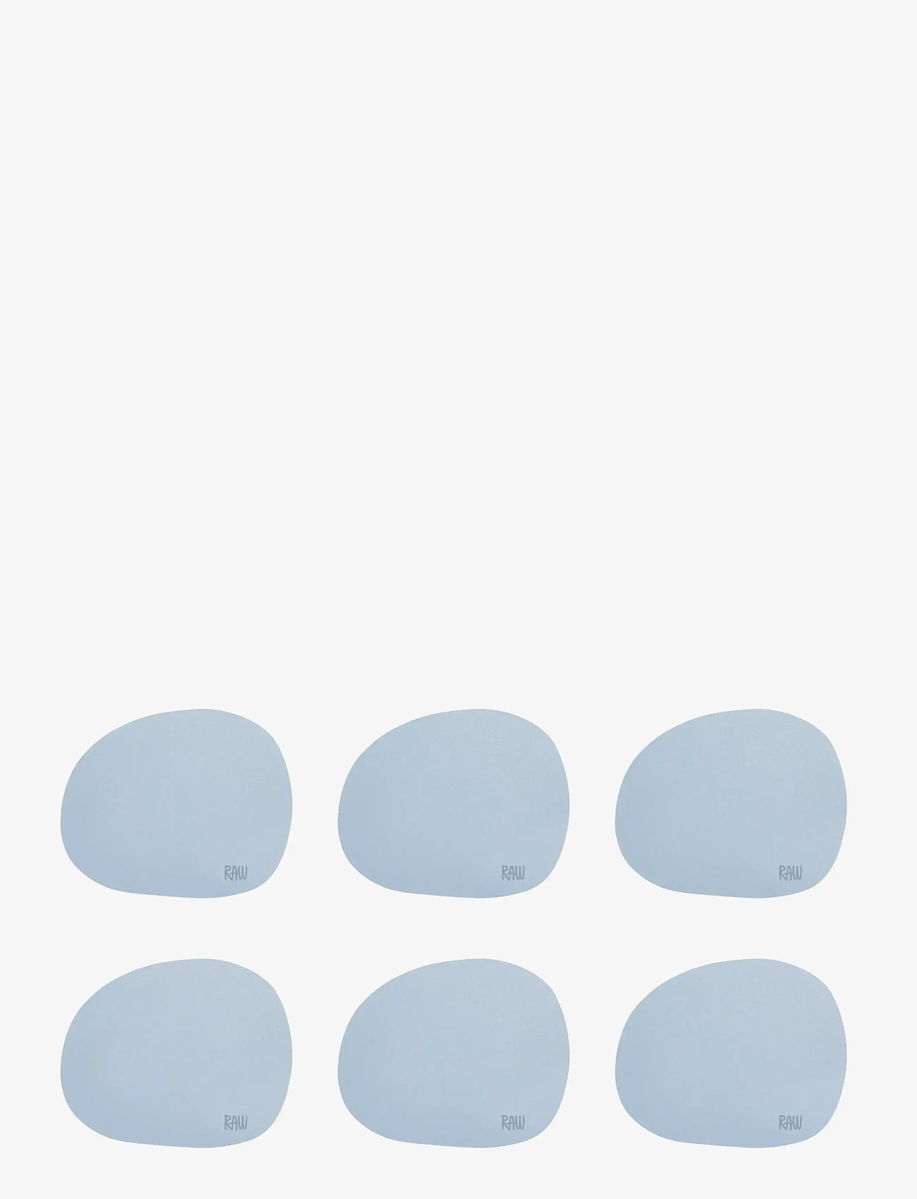 Aida - RAW Silicone - coaster soft surface - sky blue - glasunderlägg - sky blue - 1