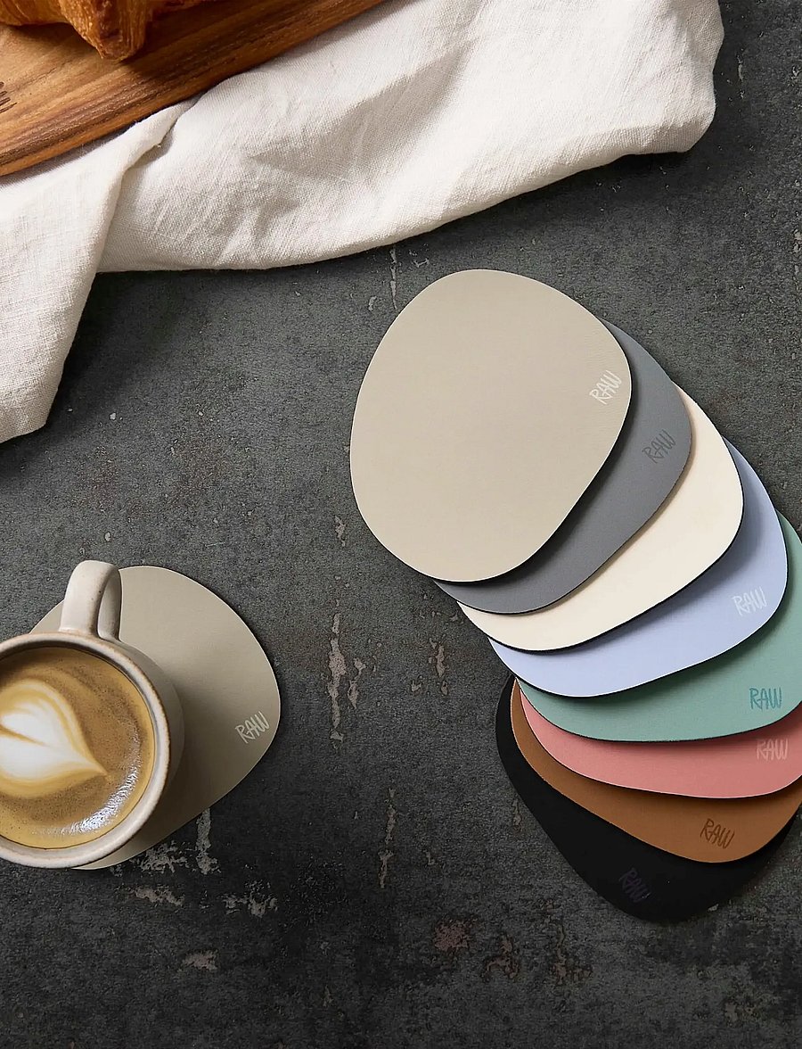 Aida - RAW Silicone - soft surface coaster - spring sand - glasuntersetzer - spring sand - 0