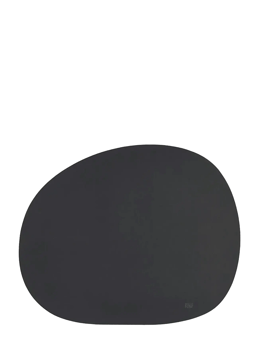 Aida - RAW Silicone placemat - soft surface 1 pcs. 41 x 33.5 cm - deckchen - black - 1