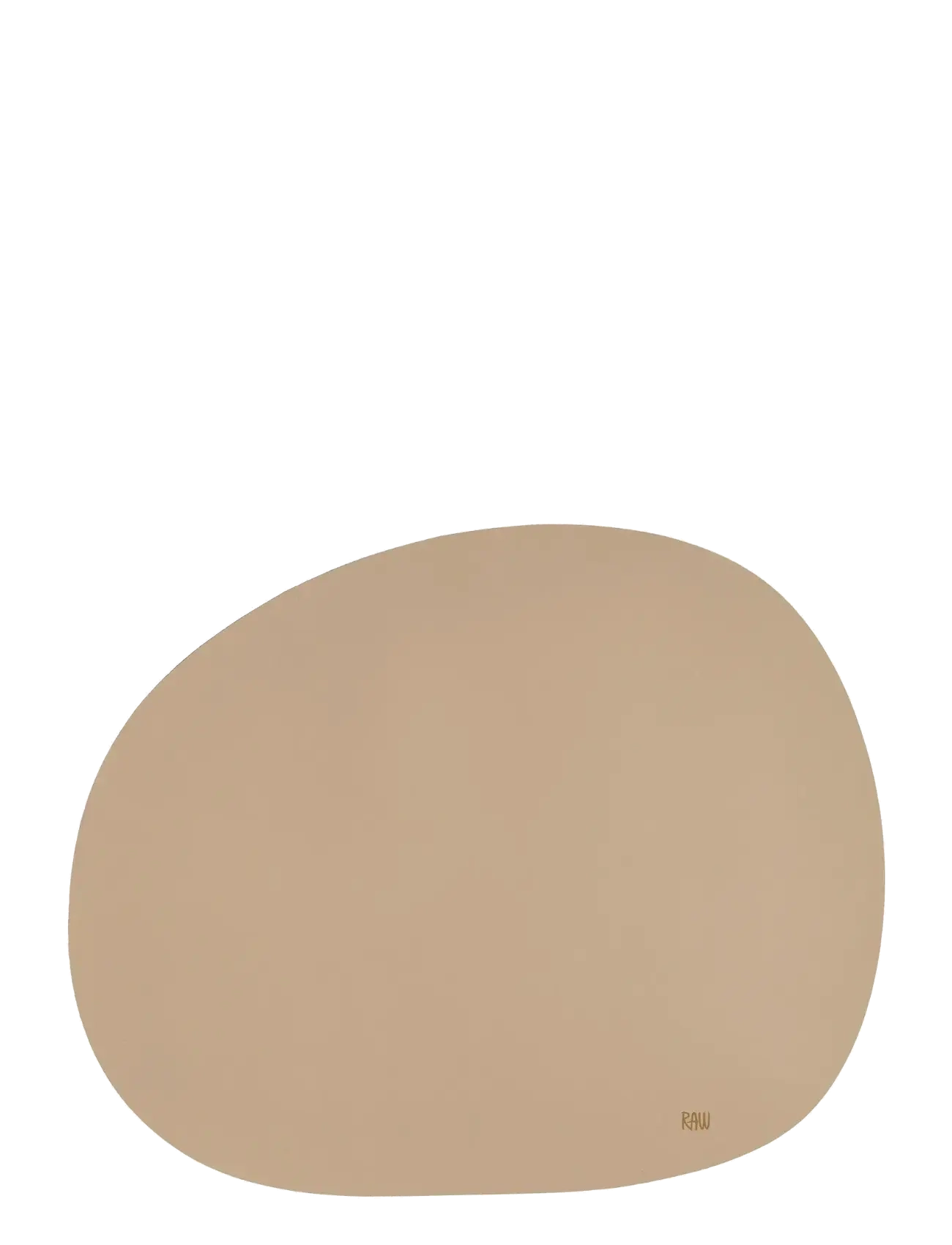 AIDA Raw Silicone Placemat - Soft Surface 1 Pcs. 41x33.5 Cm Beige - 41X33.5CM - Unisex