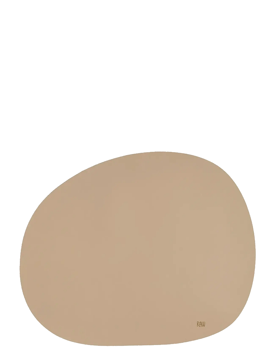 Aida - RAW Silicone placemat - soft surface 1 pcs. 41 x 33.5 cm - deckchen - beige - 1