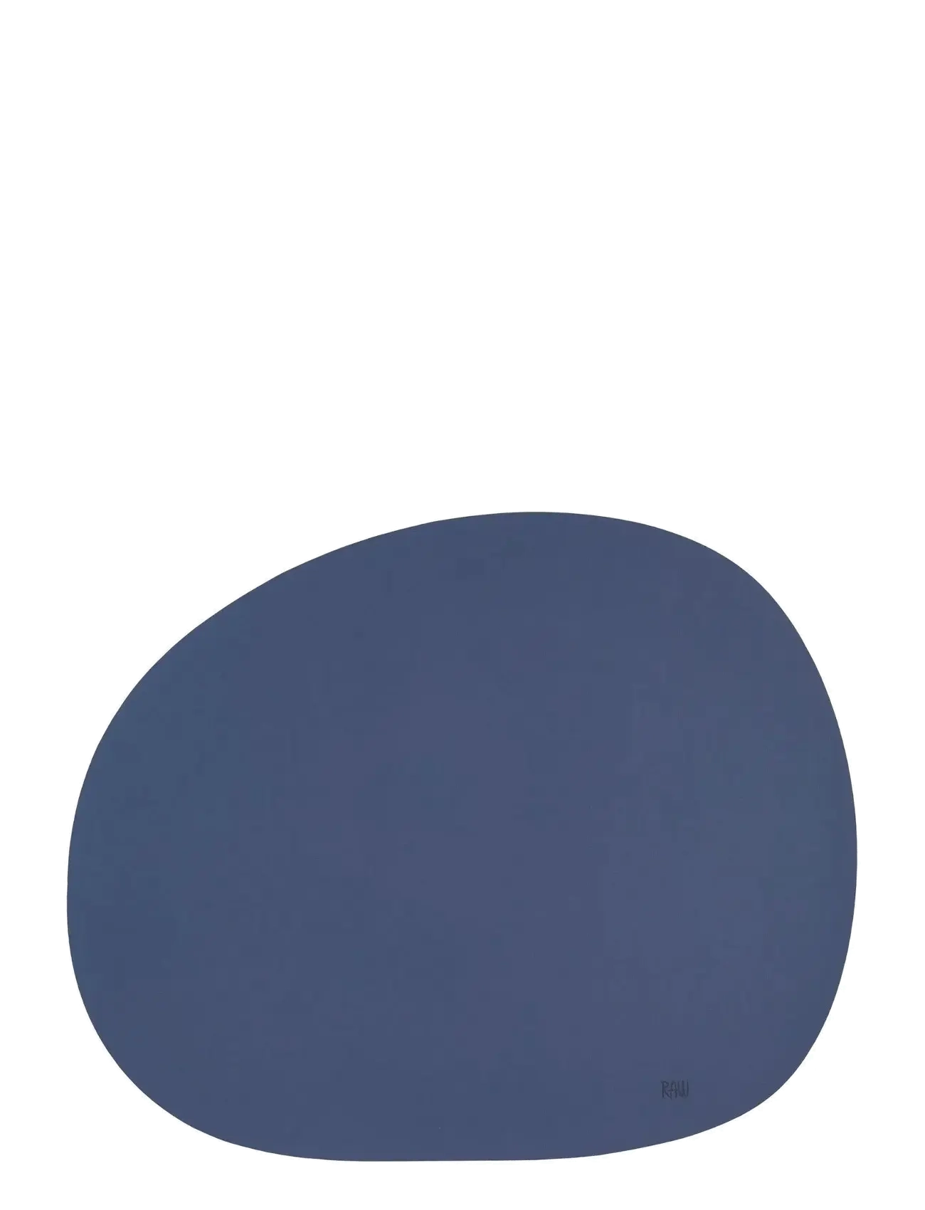 Aida RAW Silicone placemat - soft surface 1 pcs. 41 x 33.5 cm - Deckchen - DARK BLUE / blue