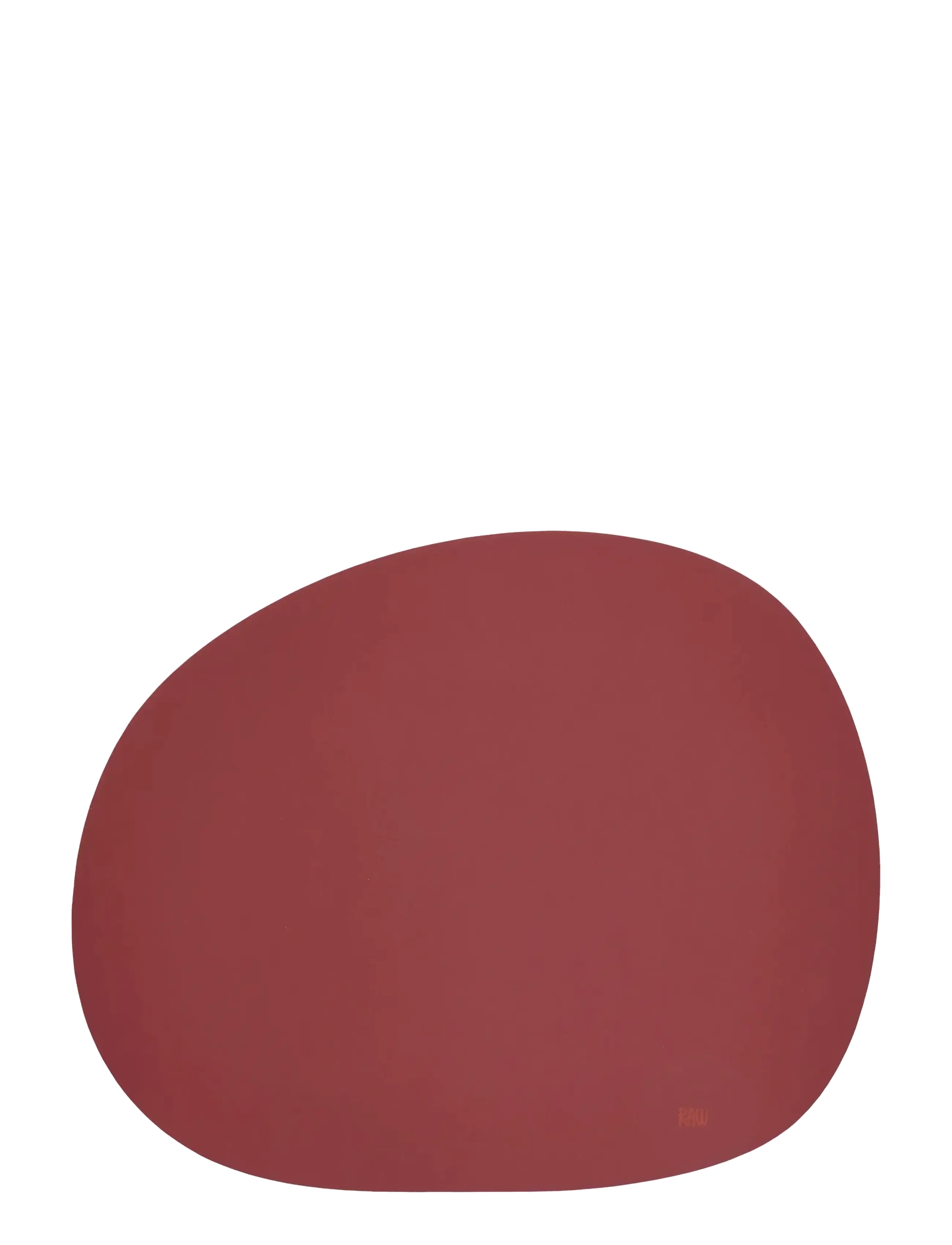 AIDA Raw Silicone - Placemats Soft Surface - Bordeaux Rot - One Size - Unisex