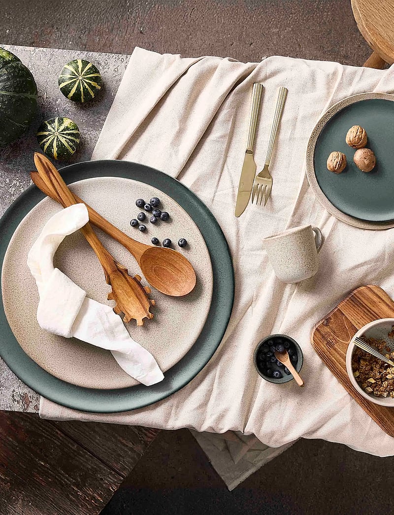 Aida - RAW Sandy Beige Round dish 34 cm - speiseteller - sandy beige - 2
