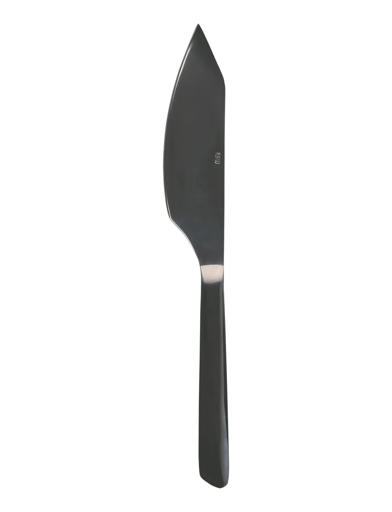 AIDA Raw Cutlery Cake Knife Shiny Schwarz Coating 1 Pcs. In Giftbox Schwarz - One Size - Unisex