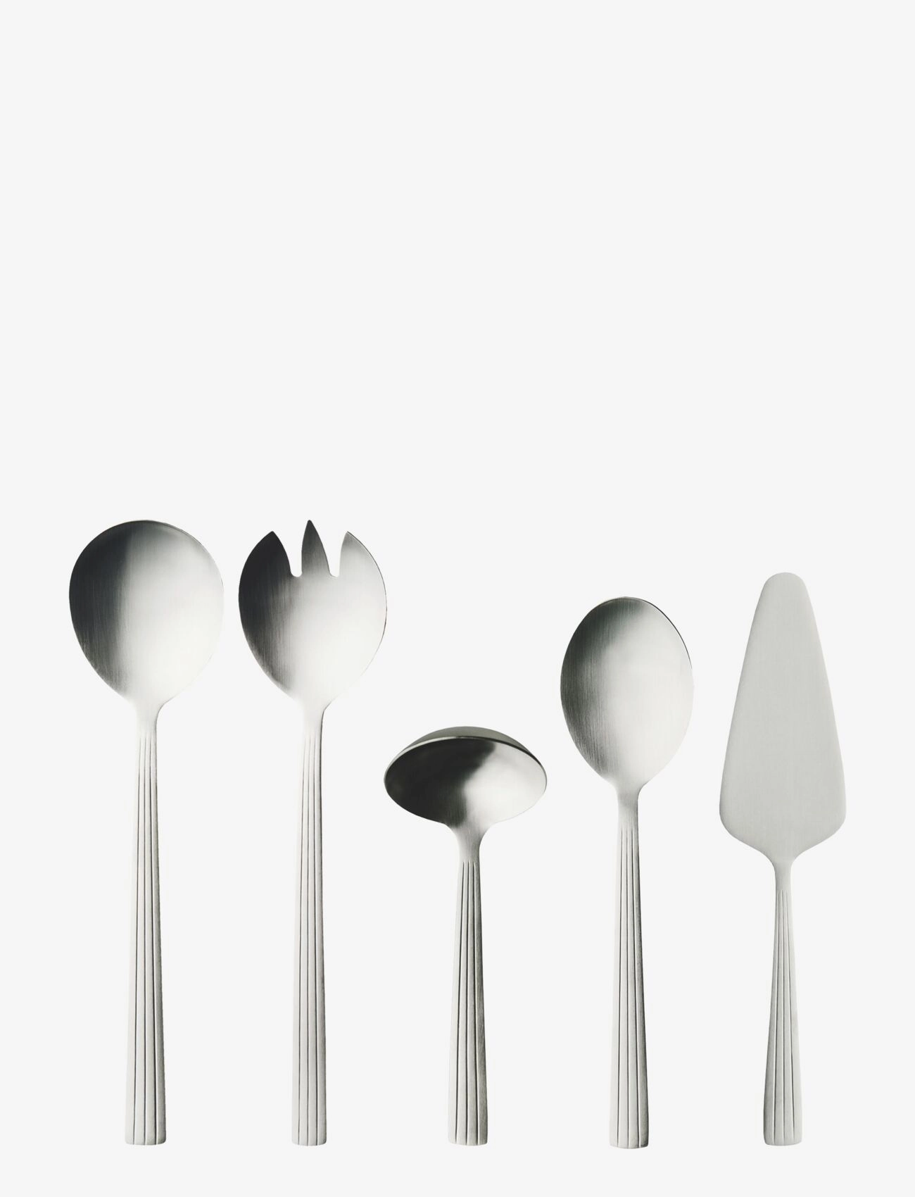 AIDA Raw 5 Pcs. Set Matt Steel Giftbox Silber - One Size - Unisex