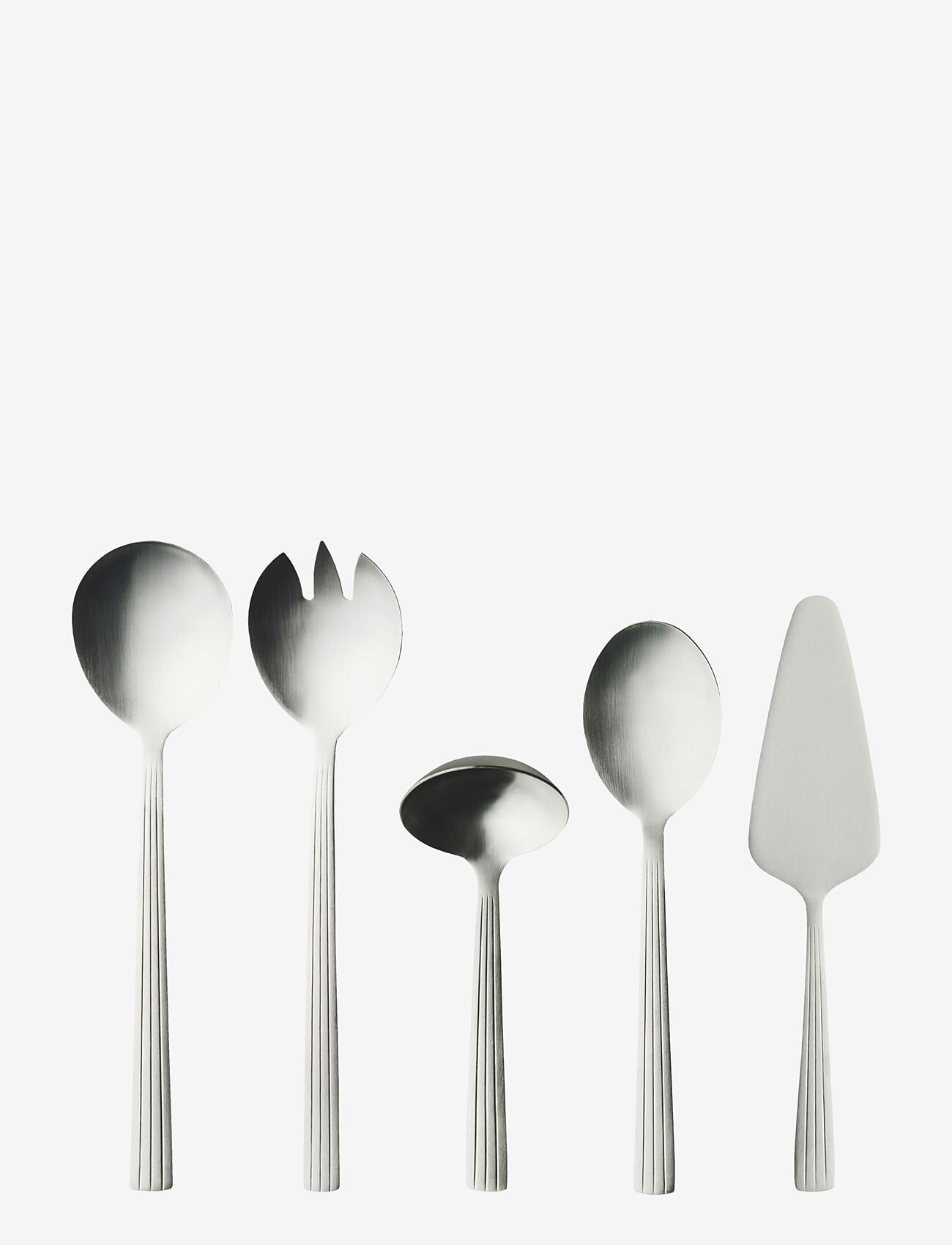 Aida - RAW 5 pcs. set matte steel giftbox - bestiksæt - matte steel - 1