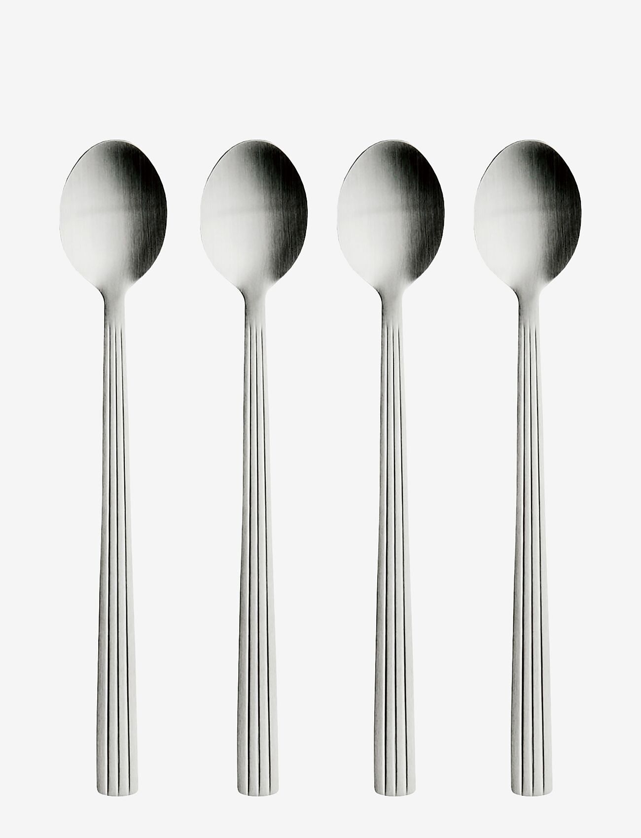 Aida - RAW cafe latte spoon matte steel  4 pcs giftbox - tee- ja kohvilusikad - matte steel - 0