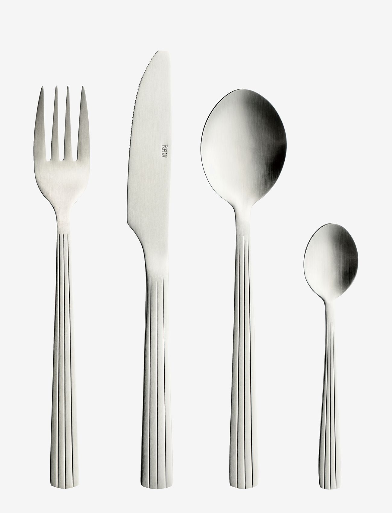 Aida - RAW cutlery - 48 pcs. set giftbox - gifts below 100€ - matte steel - 0